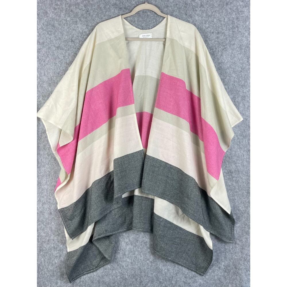 Mer‎ Sea Travel Wrap Womens One Size Stripe Resort Vacation Beachy